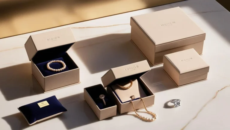 Custom Magnetic Closure Boxes for Jewelry