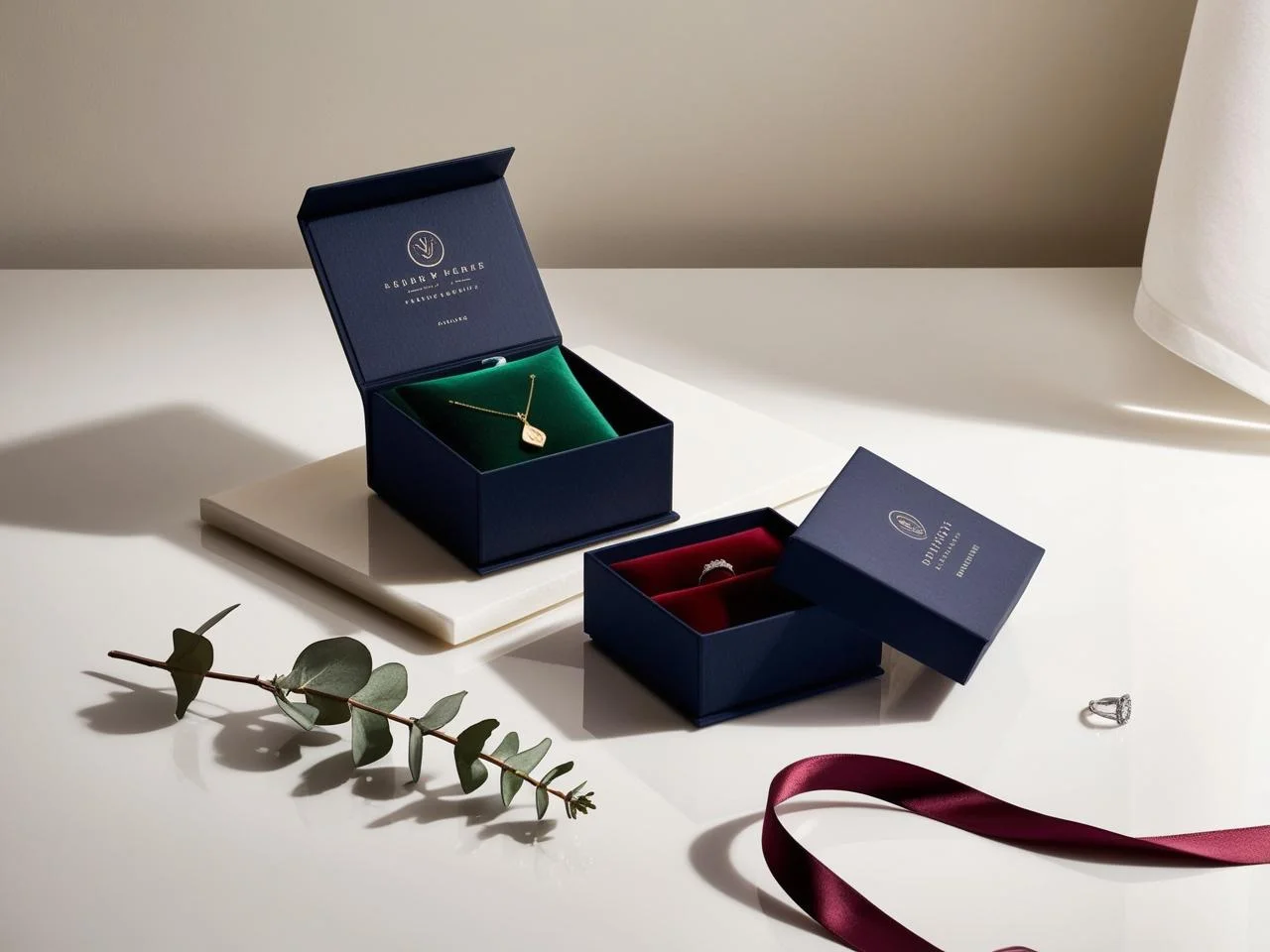 Magnetic Closure Boxes for Jewelry