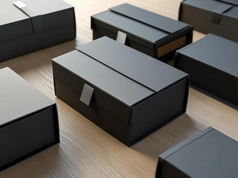 Why Black Rigid Boxes Are the Top Choice for Magnetic Packaging