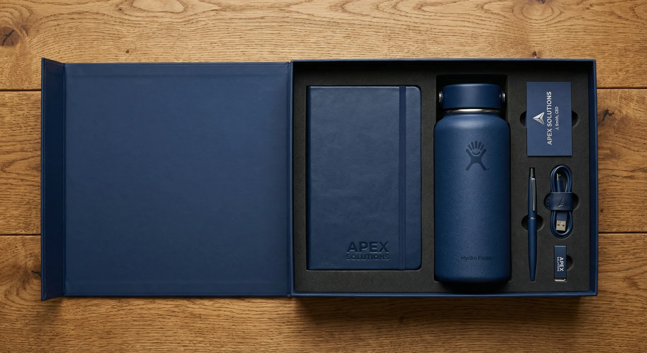 Close-up of a premium magnetic closure box showing rigid construction and secure snap mechanism.