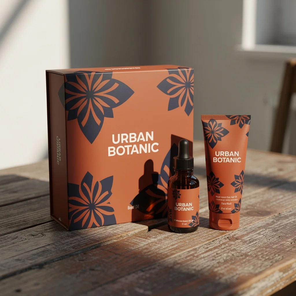 Double jar rigid cosmetic boxes Brooklyn for day and night cream sets